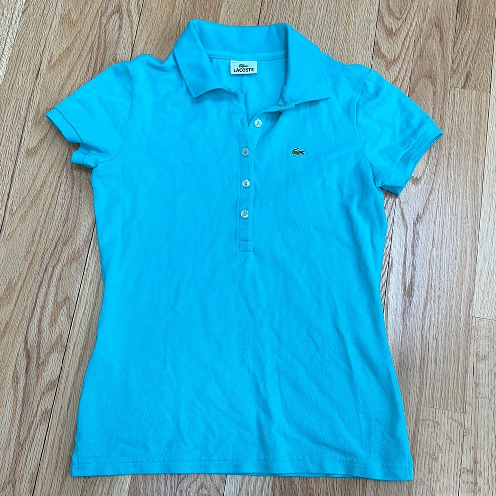 EUC Lacoste polo size 40